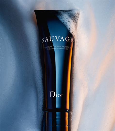 dior men's face wash|dior face cleanser and mask.